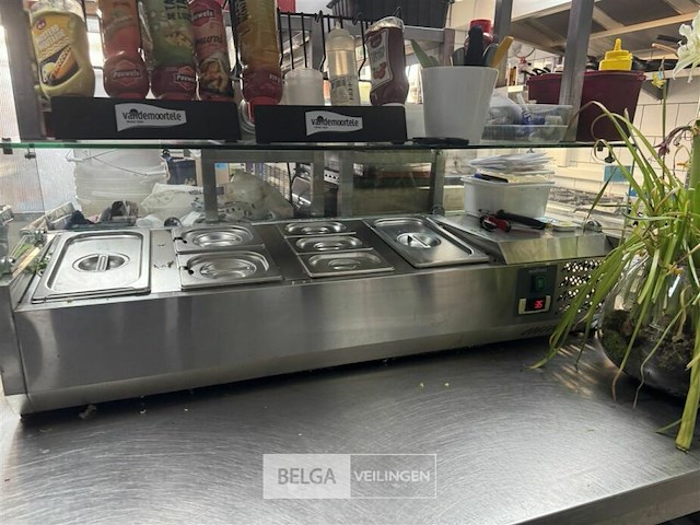 Koelvitrine met bain-marie - afbeelding 3 van  8