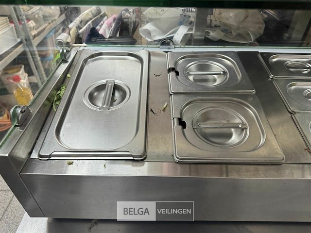 Koelvitrine met bain-marie - afbeelding 4 van  8