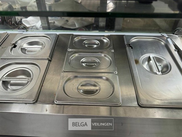 Koelvitrine met bain-marie - afbeelding 5 van  8