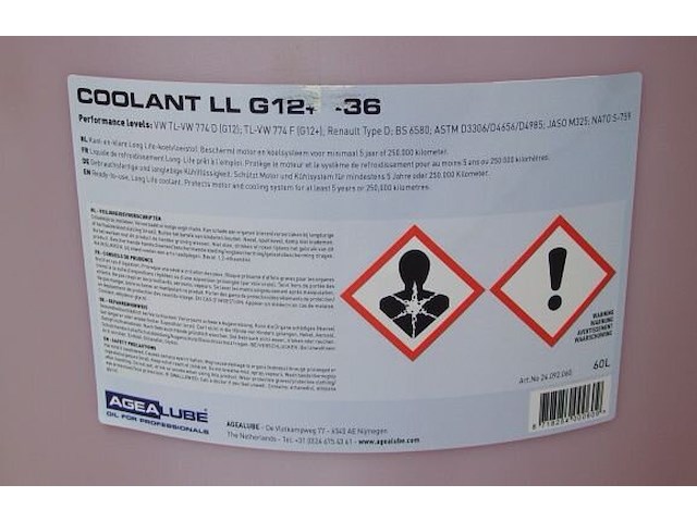 Koelvloeistof rood ll g12+ -36 - afbeelding 4 van  5