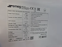 Koel/vries combinatie smeg fab50lbl5 - afbeelding 7 van  7
