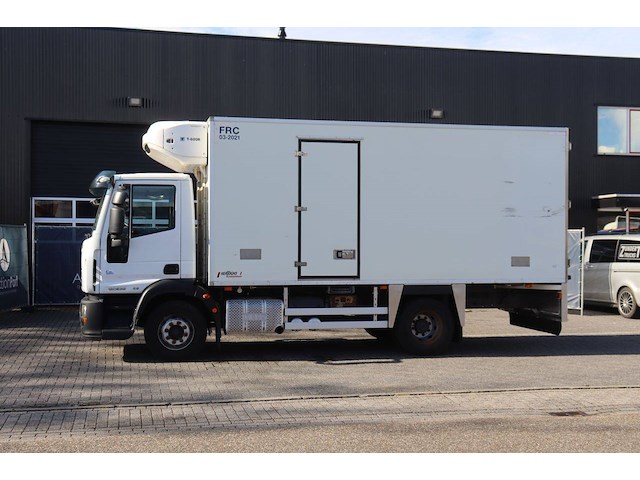 Koelwagen vrachtwagen iveco eurocargo 120e22 diesel 220pk 2015 - afbeelding 1 van  1