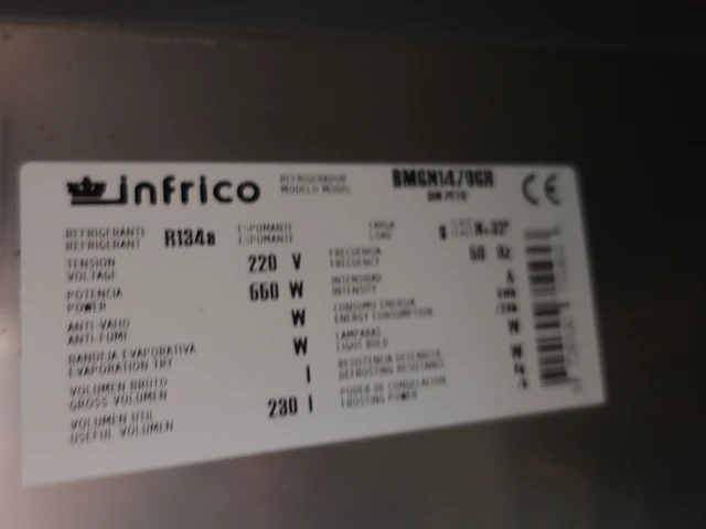 Koelwerkbank infrico - afbeelding 7 van  7