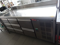Koelwerkbank rvs
