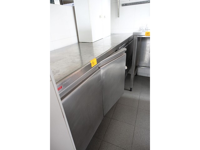 Koelwerkbank rvs - afbeelding 1 van  4