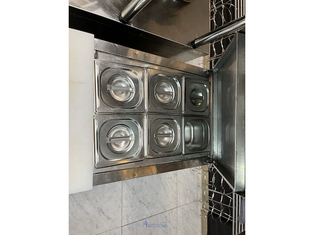 Koelwerkbank / saladette ggmgastro - afbeelding 6 van  8