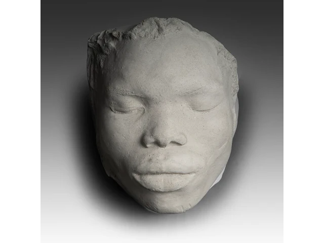 Koen wastijn (1963) & johan deschuymer (1965), 'bunker', three concrete heads, h 20 cm (+) - afbeelding 4 van  6