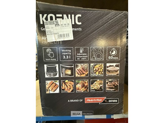 Koenic air fryer 3,3l - afbeelding 2 van  3