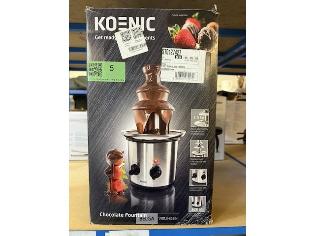 Koenic chocolade fontein - afbeelding 1 van  2