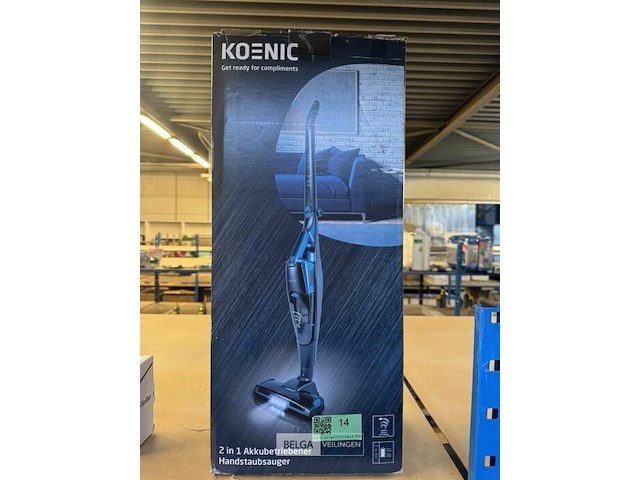 Koenic draadloze hand stofzuiger - afbeelding 1 van  4