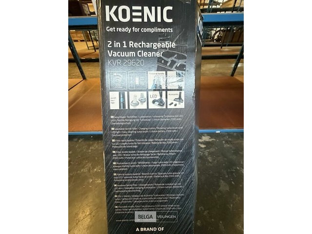 Koenic draadloze handstofzuiger - afbeelding 2 van  2