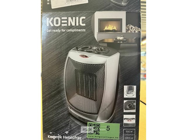 Koenic elektrische verwarmer - afbeelding 2 van  3