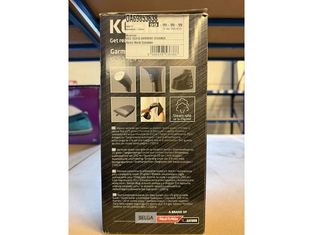 Koenic garment steamer - afbeelding 2 van  2