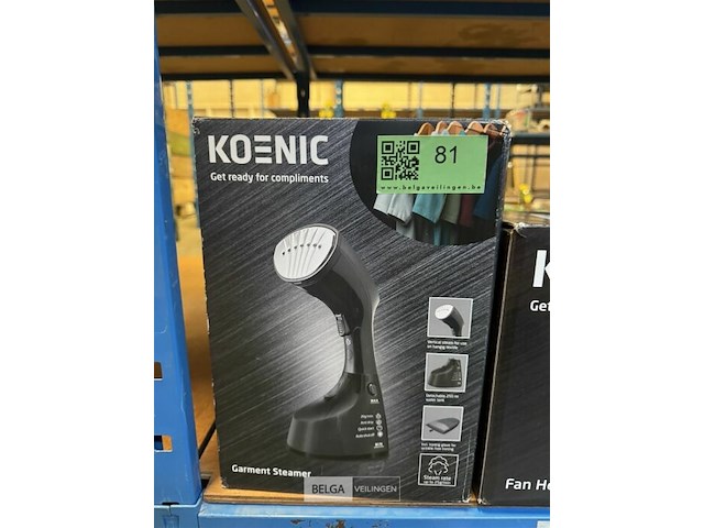 Koenic garment steamer - afbeelding 1 van  2