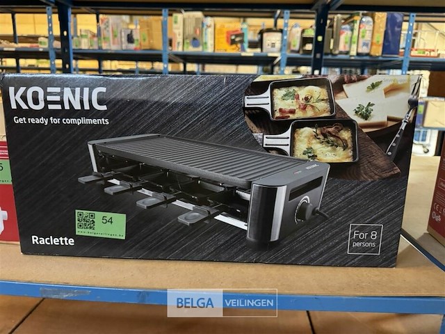Koenic raclette 8p - afbeelding 1 van  2