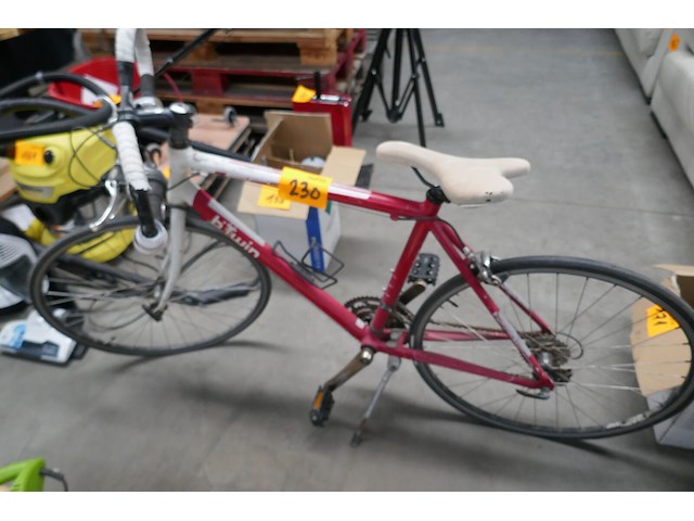 Koersfiets rode kleur - afbeelding 1 van  6