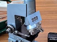 Koffer met microscoop en toebehoren - afbeelding 2 van  2