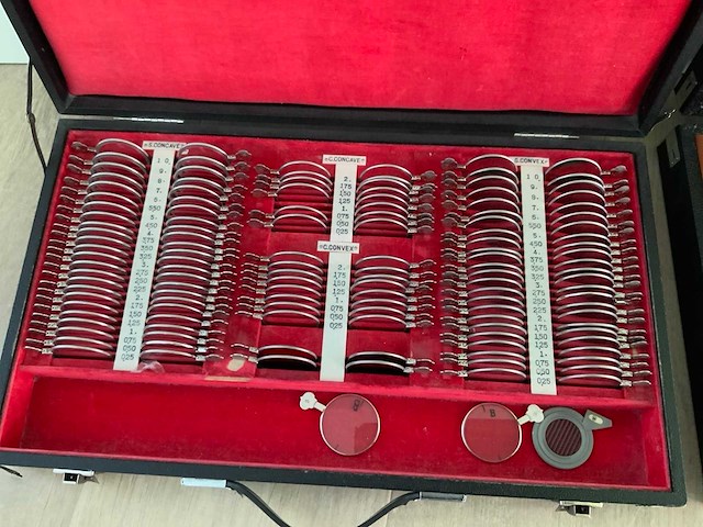 Koffer met testlenzen (2x) - afbeelding 5 van  5
