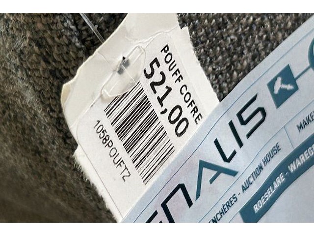 Koffer poef - afbeelding 5 van  5