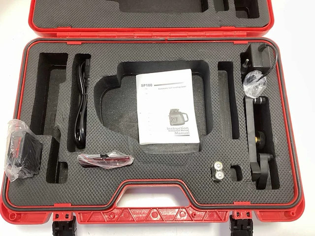 Koffer voor laser - met toebehoren - afbeelding 3 van  7