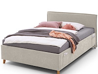 Kofferbed ollie | 90 x 200 cm | beigekleurig design - afbeelding 7 van  7