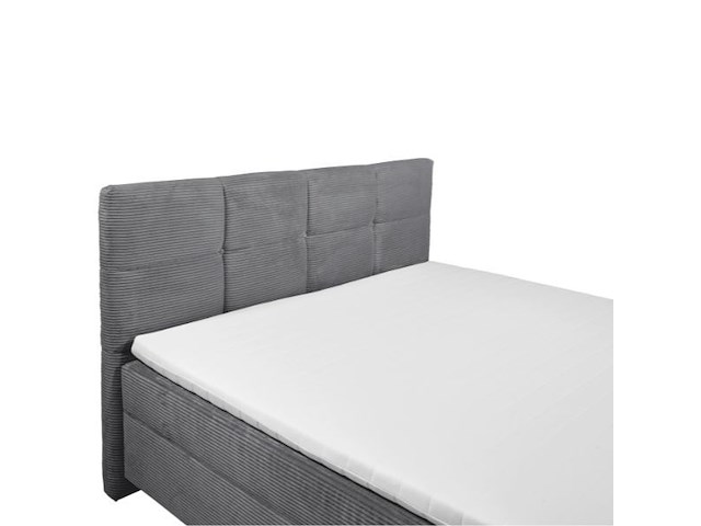 Kofferbed tijuana | inclusief matrastopper | 160 x 200 cm | antraciet - afbeelding 3 van  6