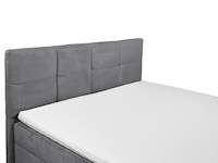 Kofferbed tijuana | inclusief matrastopper | 160 x 200 cm | antraciet - afbeelding 3 van  6