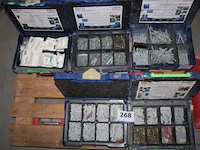 Koffers met schroeven en pluggen - berner - diverse soorten en maten koffer met medisch metarialen - afbeelding 1 van  3