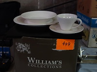 Koffie- en eetservies voor 4 personen - afbeelding 1 van  2