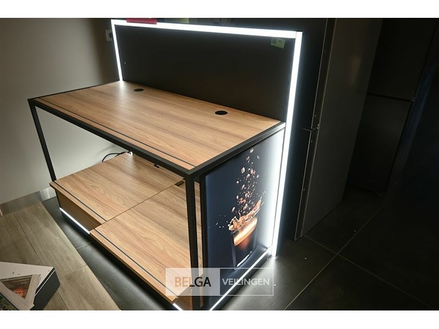 Koffiecorner met verlichting - afbeelding 3 van  3