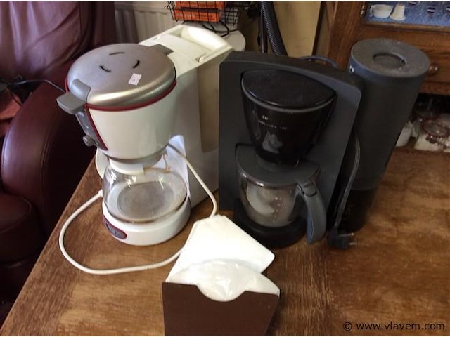 Koffiemachine 2stuks - afbeelding 1 van  3