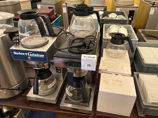 Koffiemachine (2x) - afbeelding 1 van  4