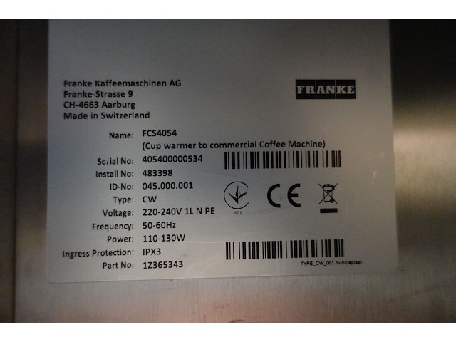 Koffiemachine franke - afbeelding 13 van  20