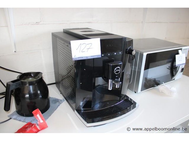 Koffiemachine jura, e4, werking niet gekend - afbeelding 1 van  2