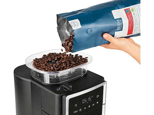Koffiemachine met molen - fresh aroma perfect iii duo - beem - afbeelding 2 van  6