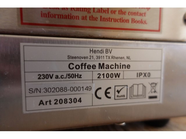 Koffiemachine & percolator - afbeelding 5 van  5