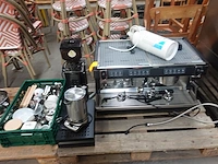 Koffiemachine simonelli + toebehoren