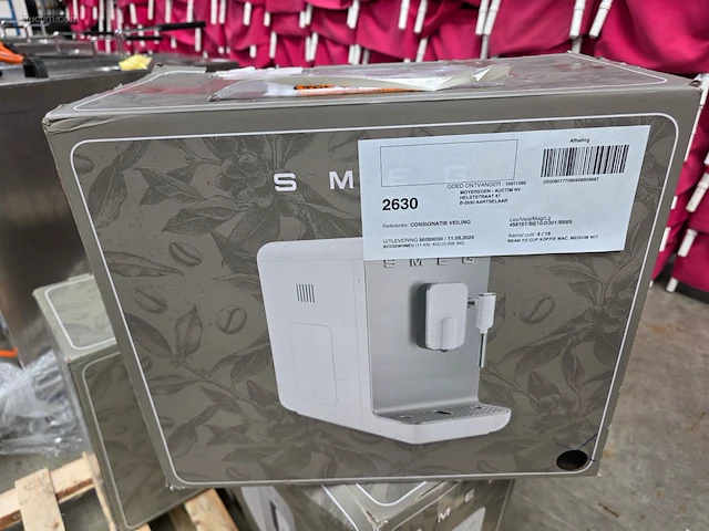 Koffiemachine smeg bcc02whmeu - afbeelding 3 van  3