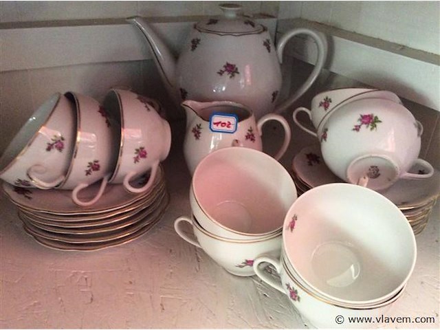 Koffieservies 25stuks - afbeelding 1 van  3