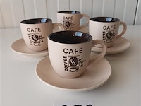 Koffieservies. 8-delig - afbeelding 2 van  2