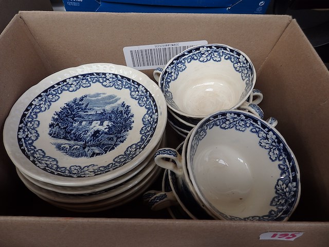 Koffieservies boerenhoeve - afbeelding 1 van  2