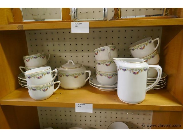 Koffieserviesje - afbeelding 1 van  1