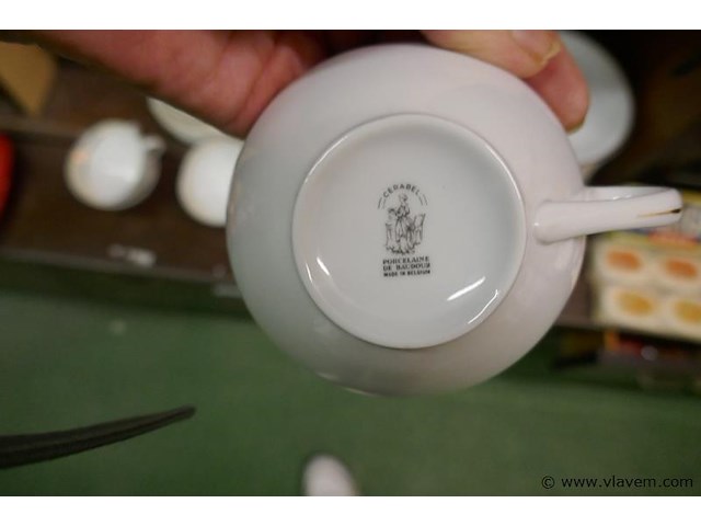 Koffieserviesje - afbeelding 1 van  2