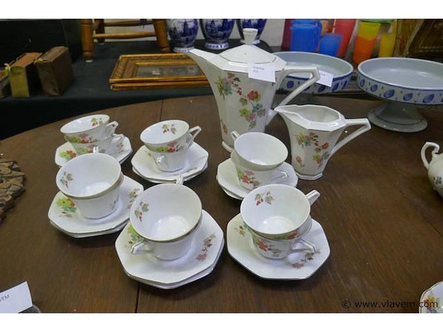 Koffieserviesje - afbeelding 1 van  1