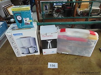 Koffiezet, kofferweegschaal enz… - afbeelding 1 van  3