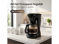 Koffiezetapparaat filterkoffie 1,5l (3x) - afbeelding 4 van  8