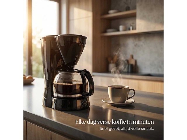 Koffiezetapparaat filterkoffie 1,5l (5x) - afbeelding 2 van  8