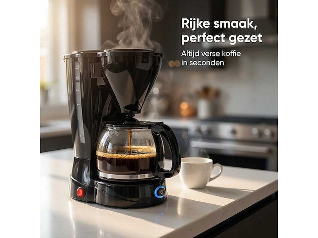 Koffiezetapparaat filterkoffie 1,5l (5x) - afbeelding 8 van  8