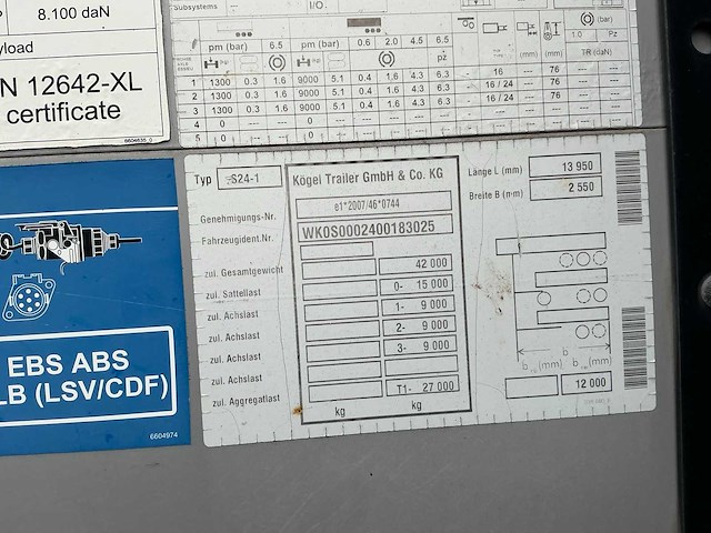 Kögel s24-1 oplegger - afbeelding 6 van  10