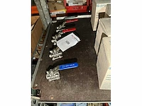 Kogelkraan afsluiters (4x) - afbeelding 2 van  2